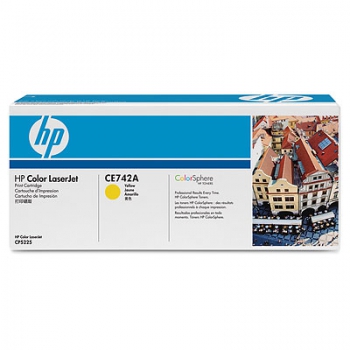 HP CE742A Yellow