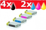 Alternativ zu Epson T0441-T0444 Tinten Spar-Set (BK,C,M,Y) 10 St